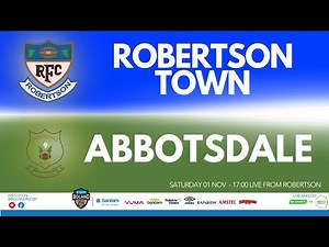 SANLAM BOLAND TOP 12 - ROUND 4 - 2025: Robertson Town vs Abbotsdale