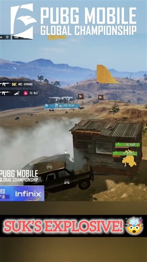 WBG SUK's Trademark Explosive Bow! 🤯 Exploding Arrows Vs. Vehicle Defense! #pubgmobile #pmgc