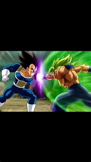 Vegeta vs Broly 🔥 Ultra Ego vs Legendary Power | 3D Cinematic Battle #shorts #viral