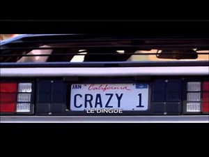 DeLorean scene from Merry Christmas Drake and Josh