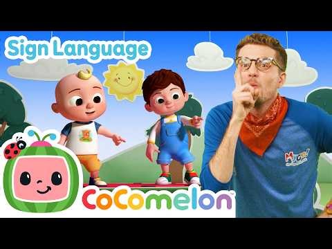 Animal Song! 🐷 | CoComelon with ASL | 🖐️ Sign Language for Babies 🖐️