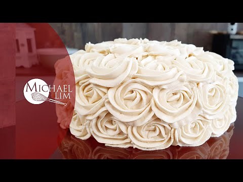 Coconut Cream Frosting For Cakes / How to make coconut cake frosting / Michael Lim
