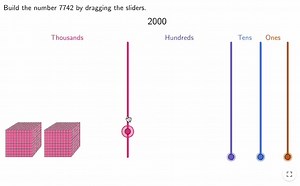 5.2K views · 43 reactions | 拾 GEOGEBRA RESOURCE! 燐 Try this FREE GeoGebra Exploration resource to create numbers with models expressed in expanded form. Engage with whole numbers up to the thousands place. Check it out! https://www.geogebra.org/m/u3wj44zz #iteachmath #math #mathematics | GeoGebra | Facebook