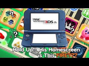 My MODDED New 3ds Home Screen Tour