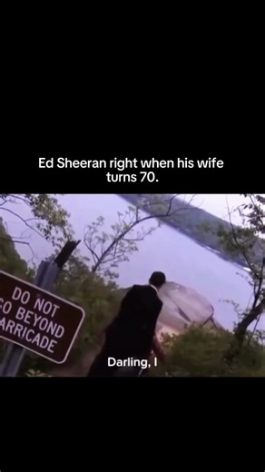 Memes | Humour on Instagram: "Dark Humor and Pop Culture Explained for Maximum Shareability This video uses an expertly edited clip combined with a popular song to create a piece of dark and timely pop culture humor, which ensures its viral potential. The text overlay reads, "Ed Sheeran right when his wife turns seventy," immediately establishing the controversial and comedic premise. The visuals, taken from a dramatic movie scene, show a man in a suit forcefully pushing a screaming elderly woma