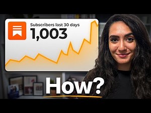 1,000 Paid Subscribers on Substack (The Full Breakdown)