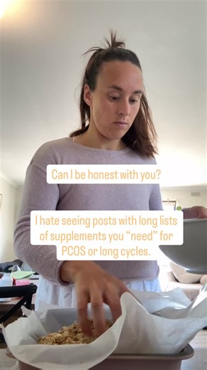 Ophelia | Clinical Nutritionist | Fertility & Hormones on Instagram: "Here’s why I often see lists like this: Take this for PCOS or long cycles: Zinc Omega 3 Berberine Inositol Vitex Here’s what kills me about that. It suggests that by buying a product it will fix what has been out of balance for a long time and that one simple product will fix multiple issues and thag healing is done by one simple product. Which isn’t true. Unfortunately, I wish it was. But it’s not. I wish there was a bottle t