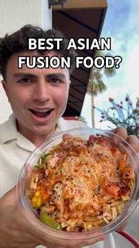 Trying the CRAZIEST Asian Fusion Food at Sus Hi Station in Orlando, FL… 🍣🌯