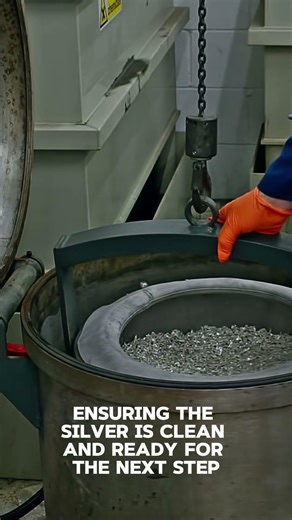 Silver washing in action ✨