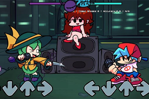 古明地こいしとカラオケバトルゲーム【東方】 FNF vs Koishi ｜ 無料ブラウザゲーム｜アクションゲームの庵