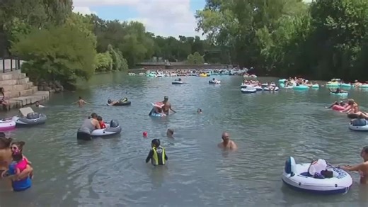 Spring break hotspot, Comal River tube chute park, considers post-7 p.m. curfew