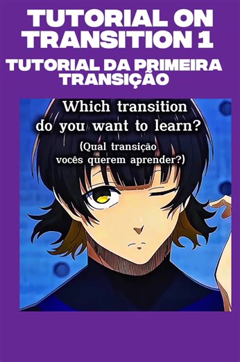 FIRST TRANSITION TUTORIAL (I'll do the second one later today) . . . . . #edit #tutorial #viral #transition #fyp