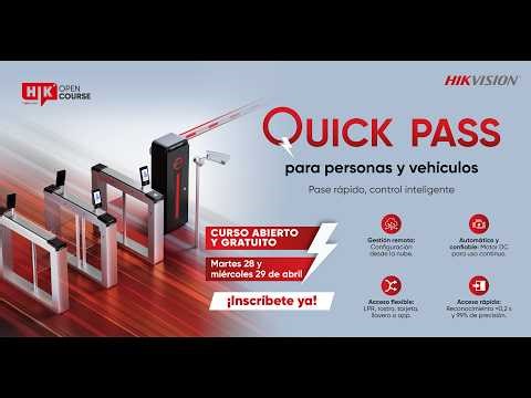 ¡El control de acceso ya no tiene que ser manual! Únete a nuestro nuevo curso abierto de Quick Pass.