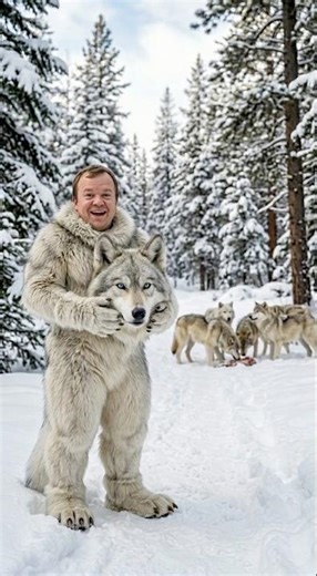 I Pranked a Pack of REAL Arctic Wolves in a Full Wolf Costume… They Chased Me Up a TREE #arcticwolf