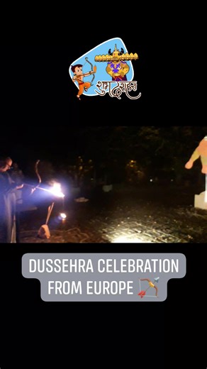 16K views · 272 reactions | Dussehra celebration from Europe   Jai Sri Ram  #dussehra #dussehra2023 #vijayadashami #ravandahan #ravana #sriram #JaiSriRam #sanatandharma #dharma | Worldwide Hindu Temples ॐ | Facebook