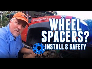 Wheel Spacers - Spidertrax install.