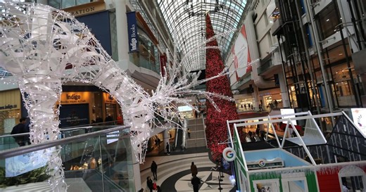 What are Ontario’s major mall shopping hours on Christmas Eve, Christmas Day, Boxing Day, New Year’s Eve and New Year’s Day?