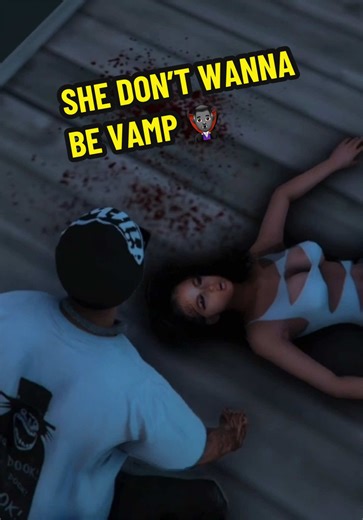She didn’t want to become a Vampire🧛🏿. She was already over Oskii… so this is what happened. #fivem #gtarp #gtaroleplay #fyp #viral