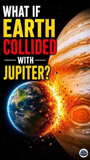 What If Earth COLLIDED With Jupiter? 🌍💥