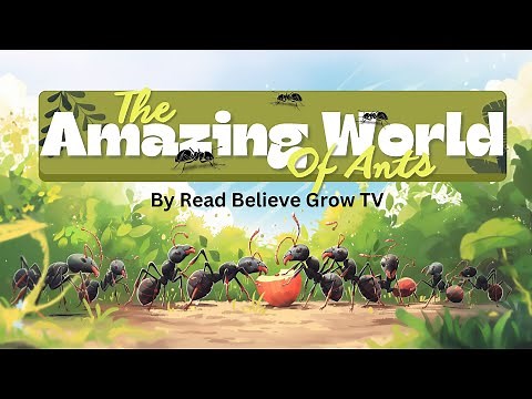 The Amazing World of Ants/ kids educational video #kidseducationalcartoons