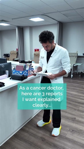 As a cancer doctor, here are 3 reports I want explained clearly...