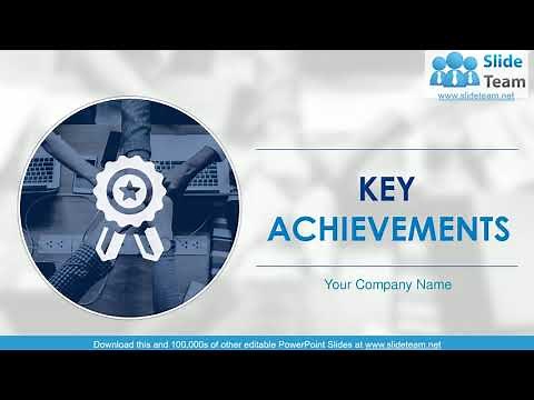 Key Achievements PowerPoint Presentation Slides