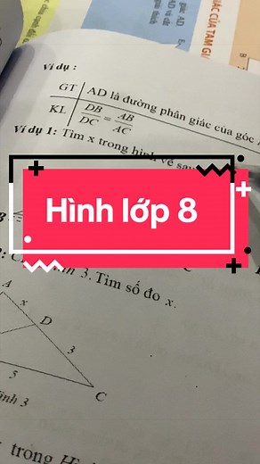 Đường Phân Giác Trong Tam Giác Lớp 8