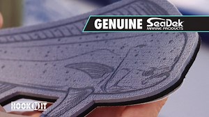 Stick your Hook-N-It! Crafted out of Genuine SeaDek, these peel & stick pads can be put almost anywhere and hold up to thousands of hooks. | Castaway Customs