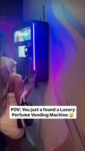 Luxury Perfume Vending Machine 🤯💎 | Designer Fragrances at the Tap of a Button 👑🔥 ParfumArt