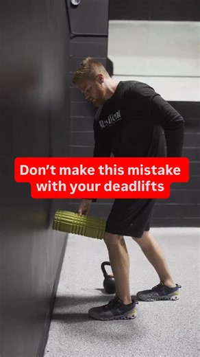 Alex Effer on Instagram: "📍Don’t Make This Mistake In Your Deadlifts📍 ❌When performing deadlifts, many will extend their knee instead of the hips. ✅Instead, we should be keeping our knees flexed throughout the entire movement. 🔥This way our hips are the main driver of the movement and placing all the tension in the glutes instead of the back. 👉Want a database of exercises that goes into depth of what they do, how to progress them and when to use them? 🏋️‍♂️The check out my Roadmap of Exerci