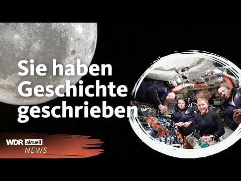 “Artemis 2”: So beeindruckend war das Highlight der Mondmission | WDR aktuell