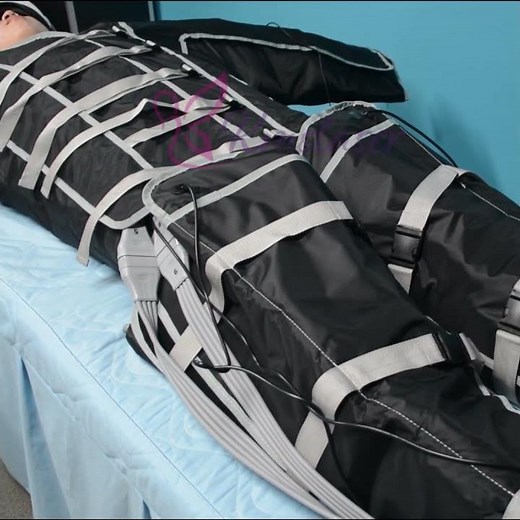 Pressotherapy Suit Inflation Demonstration – Full Body Air Compression Therapy