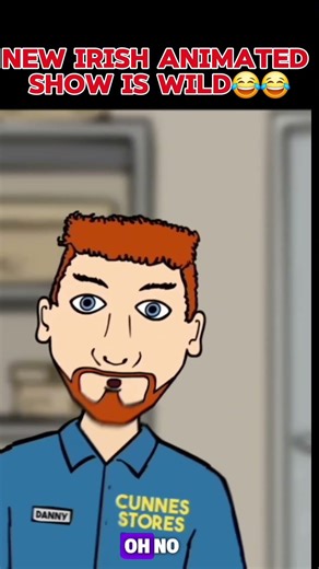 Ireland's Newest Animated Comedy! 😭😂🙀 #retailkings #ireland #funny