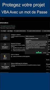 Ajoutez un mot de passe à Votre Projet VBA Excel