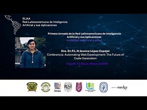 Primera Jornada RLIAA: Conferencia: Automating Web Development: The Future of Code Generation