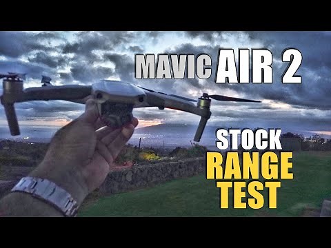 DJI Mavic AIR 2 Range Test - How Far Will it Go? (Flying to 0% Power)