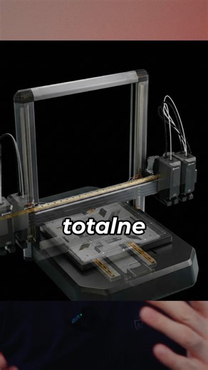 Four heads on one axis, i.e. CoPrint Quadro #3dprinting #druk3d #bambulab