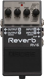 Buy the BOSS RV-6 Reverb Pedal