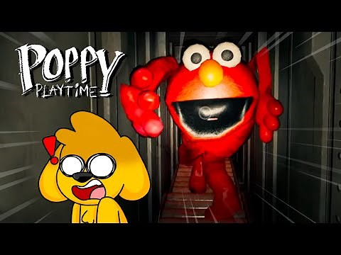 ¡DESBLOQUEO a ELMO en POPPY PLAYTIME! 😱💥 NUNCA JUEGUES con ELMO.EXE en la VIDA REAL!!! 😭