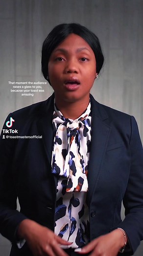 Practice makes perfect. Let Toastmasters prepare you for your next toast. #toastmasters #cheers #tips | Toastmasters International