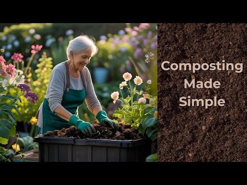 Beginner’s Guide to Composting at Home | Simple Gardening Tips