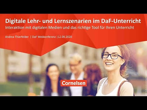 Webinar 09/20 | DaF | Digitale Lehr- und Lernszenarien im DaF-Unterricht