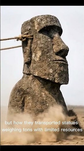 How Did the Moai Move? The Easter Island “Walking Statues” Mystery (Rapa Nui) #Shorts