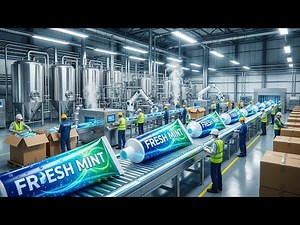 “How Toothpaste Is Really Made in Modern Factories (Full Process)”