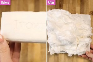 People are microwaving soap bars to make ‘cloud soap’ and it doubles in size