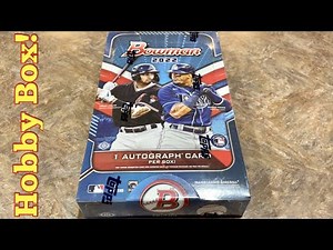 NEW RELEASE! 2022 BOWMAN BASEBALL CARD HOBBY BOX!