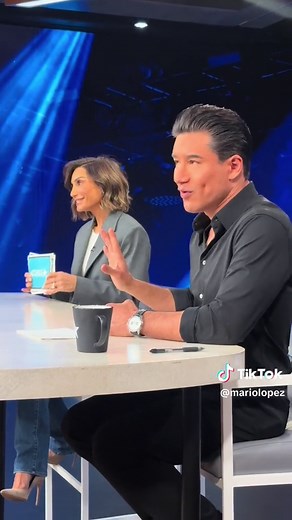 Come kick it with Mrs. Lopez and I co-hosting on #AccessHollywood :) We’ve got some things to chat about…like let’s go over Rod Stewarts killer wig, a couple walking barefooted in public, and my Gigi throwin shade at her old man… #TVHosts #LopezFam