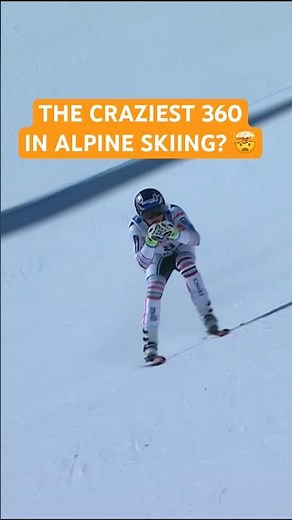 You won’t believe these 360° moments in Alpine Skiing 🤯 #shorts #fisalpine #wintersport