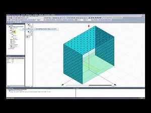 ANSYS Electronics Desktop HFSS 基本例題-[2] マイクロストリップ線路