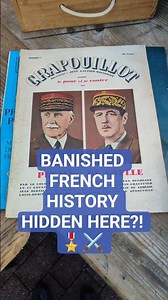🎖️⚔️Rare 1952 Satirical Magazine Found! 📰🇨🇵 #tournai #france